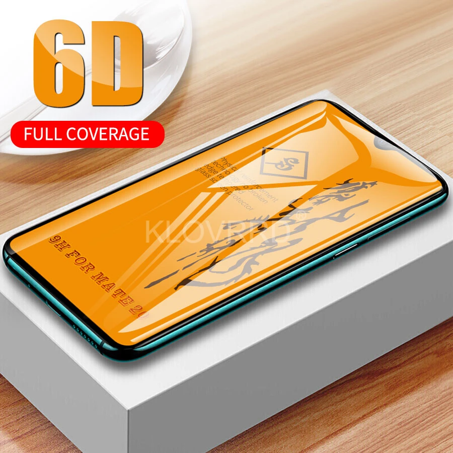6D для huawei P Smart Plus 2019 честь 8X просмотра 20 V20 P20 P30 Коврики Lite Pro полный клей крышка из