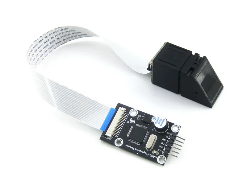 Waveshare UART Fingerprint Reader Intelligent Module Features STM32F205 Onboard Fingerprint Recording Matching Searching