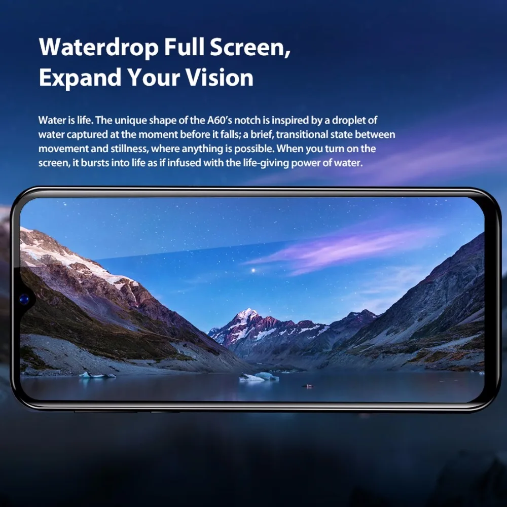 Blackview A60 Смартфон Android GO 8 1 4080 мА/ч Батарея 19:9 6 inch двойной Камера ГБ Оперативная