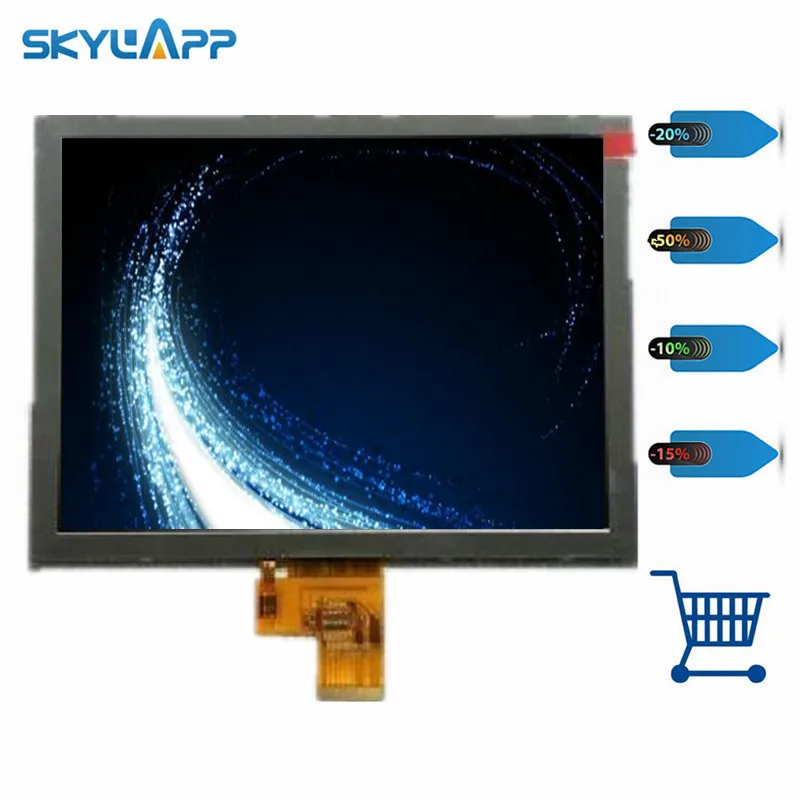 Skylarpu 8 inch TFT LCD screen for EJ080NA 04C Tablet PC LCD display screen panel (without touch