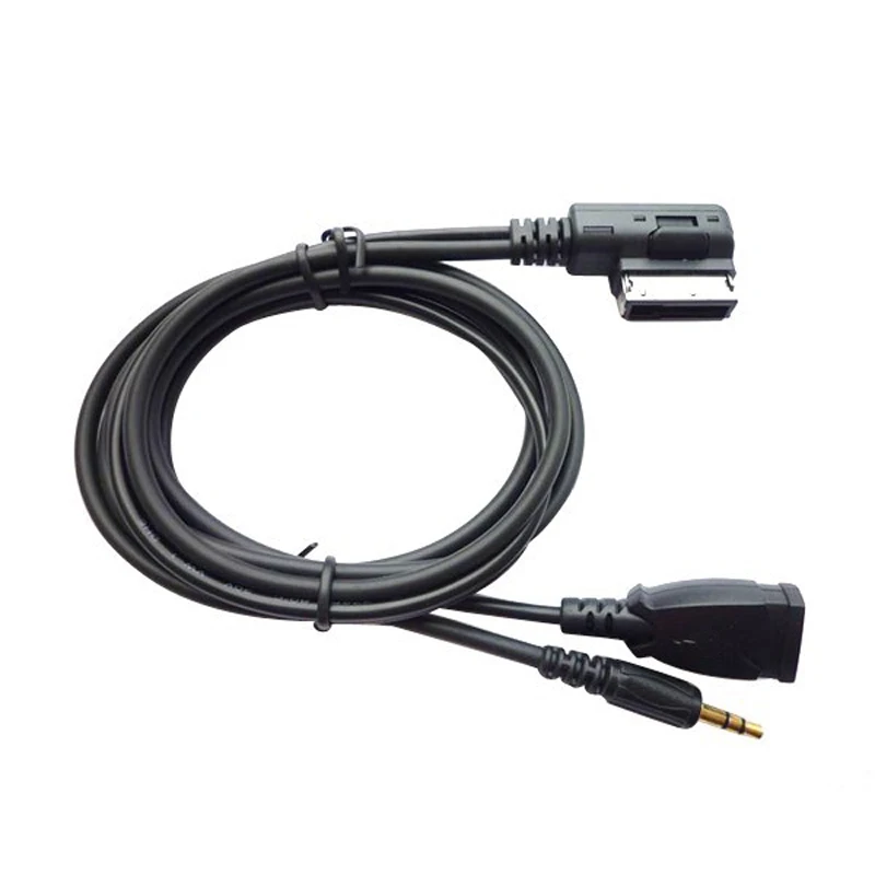 High Quality Car Aux/USB Audio Media in Interface Cable Adapter For VW