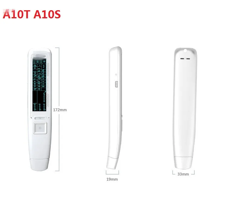 A10/20/30/200/T/S/B T800 для Hanvon plus, сканирующая ручка на английском и японском языках, портативный сканер, перевод на английский-китайский