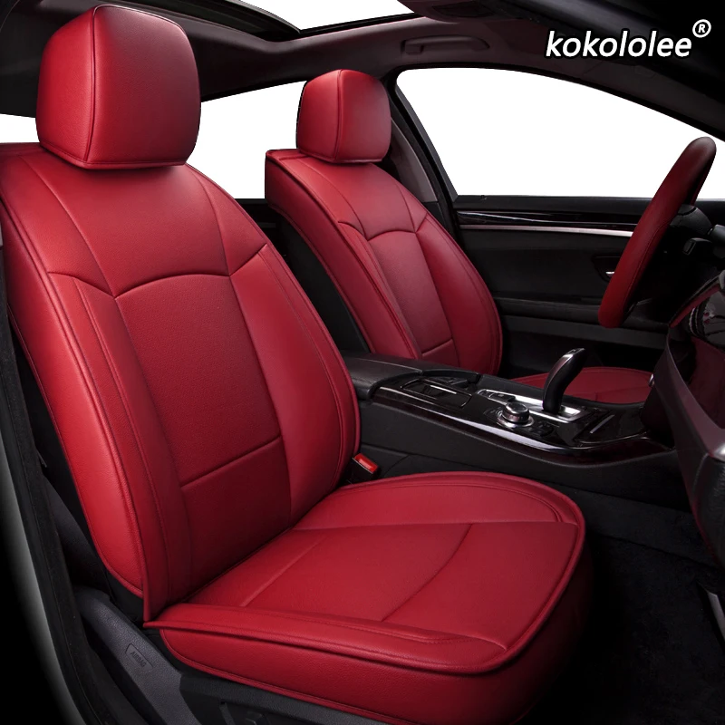 Чехол для автомобильного сиденья kololee кожаный чехол Volkswagen Passat Beetle Tuareg Tiguan Phaeton VW R36