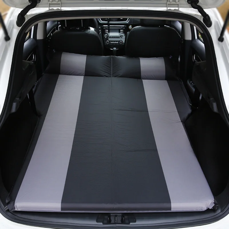 4 colores SUV coche inflable colchón cama de viaje colchón de aire con bomba de aire exterior Camping almohadilla a prueba de humedad