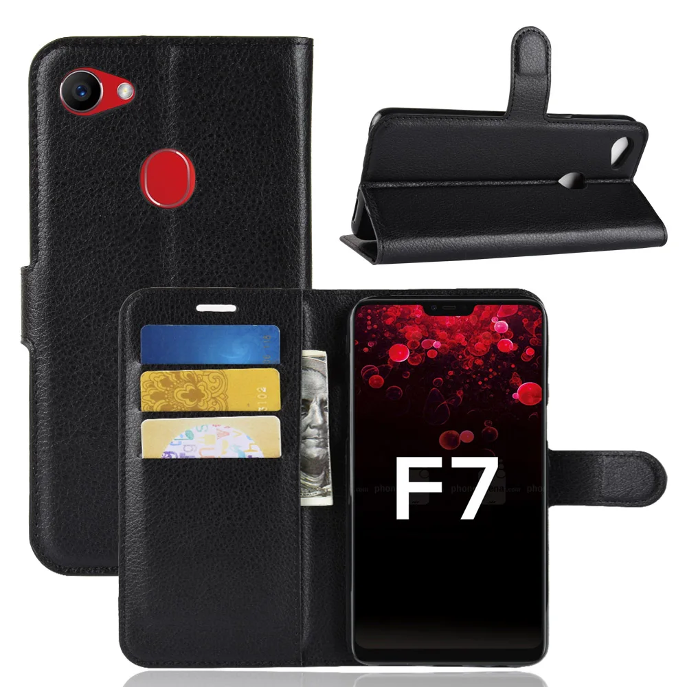 Abhoriz крышка для Oppo F7 чехол с карманы Карт Фолио Флип кожаный задняя | Мобильные