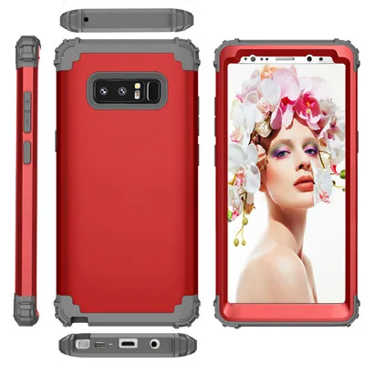 For Samsung Galaxy Note8 Case For Note8 Luxury Armor Silicone Rubber Shockproof Hard Cover Case For Samsung Galaxy Note8 Case (19)