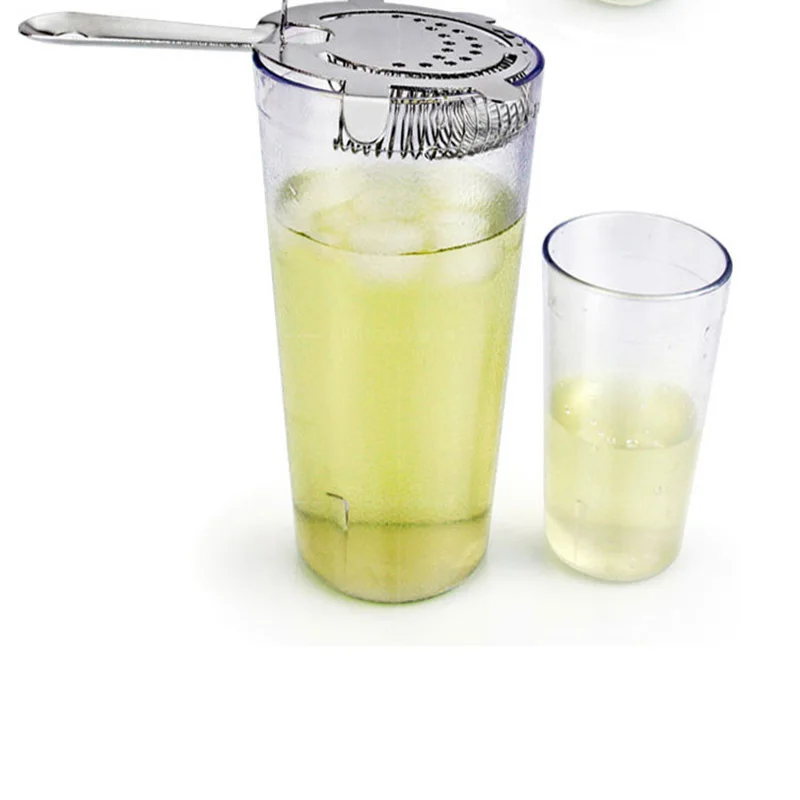 

Perfect Cocktail Shaker Bar Ice Strainer Wire Mixed Drink Stainless Steel Bartender