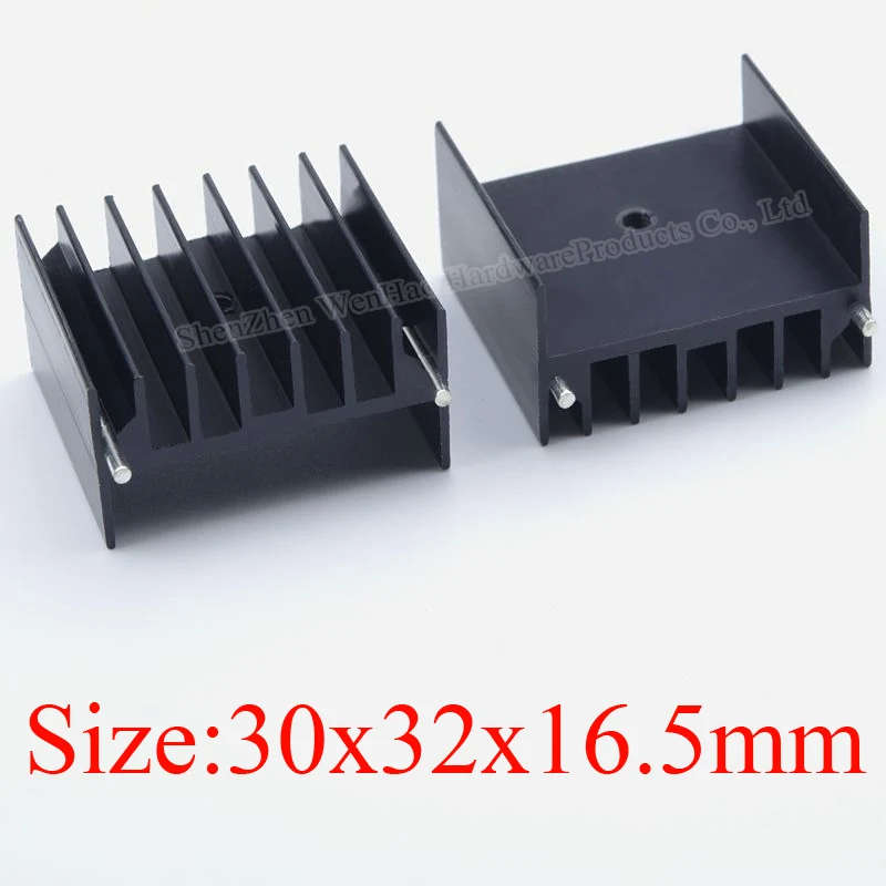 High quality Heatsink 30x32x16.5mm TO 3P TO 247Aluminum heatsink heat
