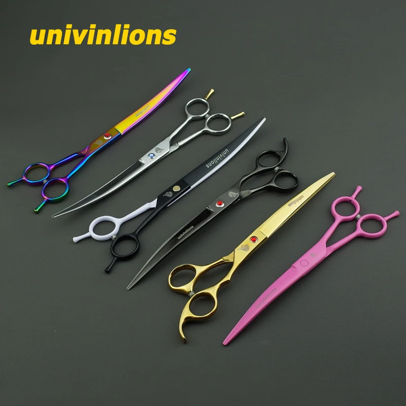 7.5/8" curved pet shears dog grooming scissors dog cat hair clippers