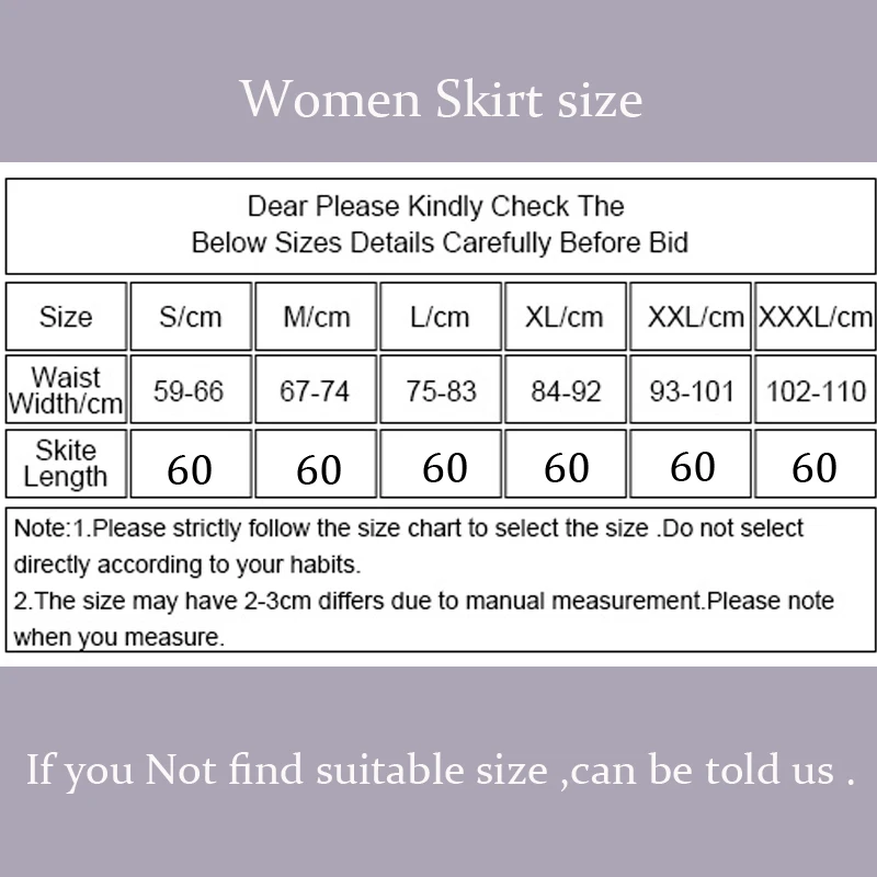 Us Skirt Size Chart