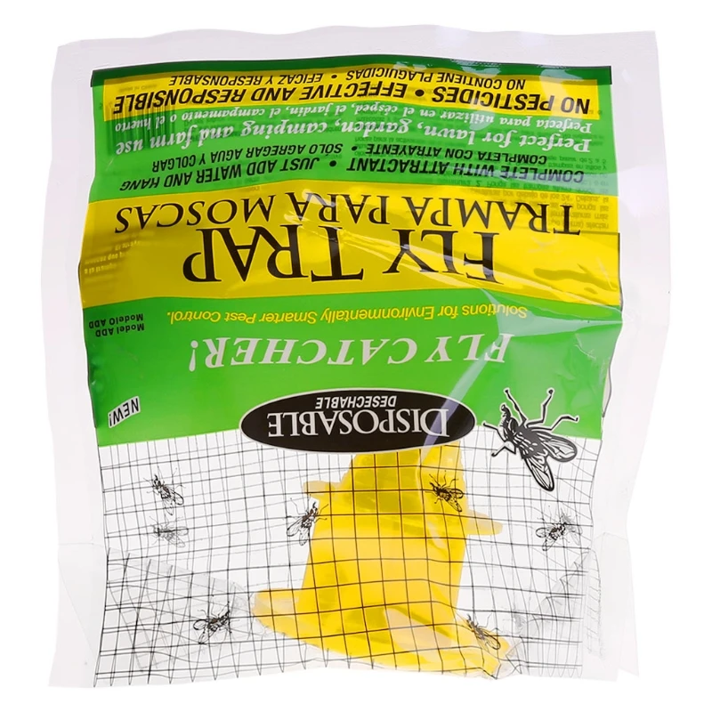 

Flies Trap Bug Mosquito Insect Hanging Catcher Disposable Non-toxic Plastic Bags