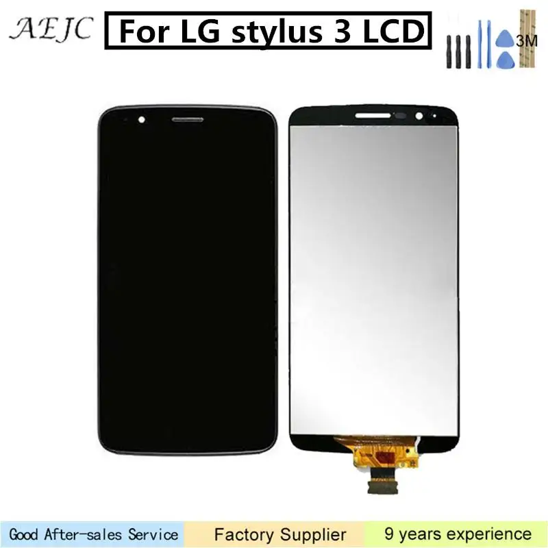 

5.7 Inch for LG Stylus 3 Screen LS777 LCD Display Touch Screen Digitizer Assembly Replacement Parts for LG Stylus 3