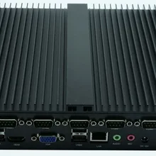 Безвентиляторный промышленный Бизнес имплантатов стиль мини-ПК вычислить 1037U J1900 Intel Core i5-3317U 6* COM VGA HDMI WI-FI usb windows Linux