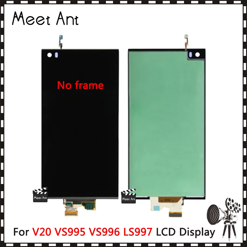 Высокое качество 5 7 ''для LG V20 VS995 VS996 LS997 ЖК-экран с кодирующий преобразователь