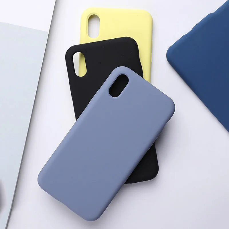 

LinXiang Luxury Liquid Silicone Cell Phone Case Cover For iphone 6 6s 7 8 Plus X XS Max XR