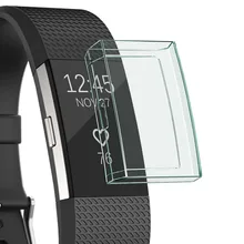 Ультра-тонкий мягкий ТПУ защитный силиконовый чехол для Fitbit Charge 2/Носимых устройств/фитнес-трекера