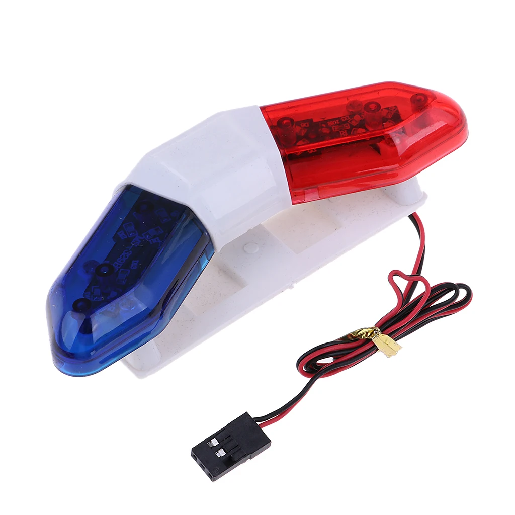 1/8 1/10 RC Car Trucks LED Police Light Warning Lighting for Redcat HSP D90 Traxxas