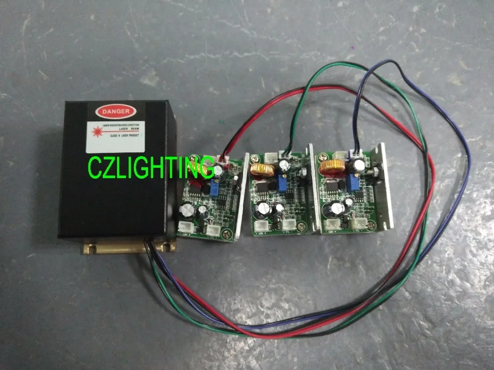 RGB3W лазерный модуль
