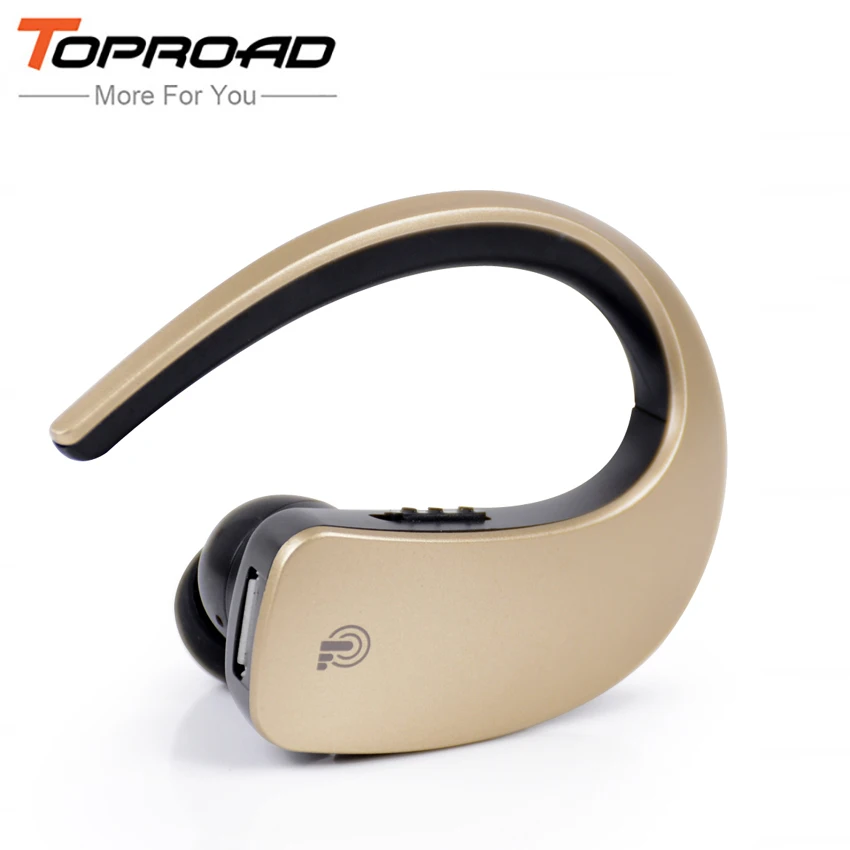

TOPROAD Mini Bluetooth Headset Portable Wireless Earphone Headphone Blutooth In-Ear Auriculares with Microphone for Mobile Phone