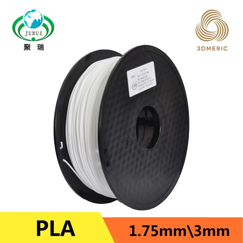 

hot sale!! white color 3d printer filaments PLA 1.75mm 1kg/2.2lb Plastics Consumables For MakerBot RepRap UP Mendel