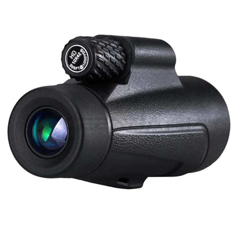 

Telescope 10X42 High Power Monoculars Light Night Vision Optical Monoculo Spyglass Monocle Hunting Travel Camping Tourism Tools