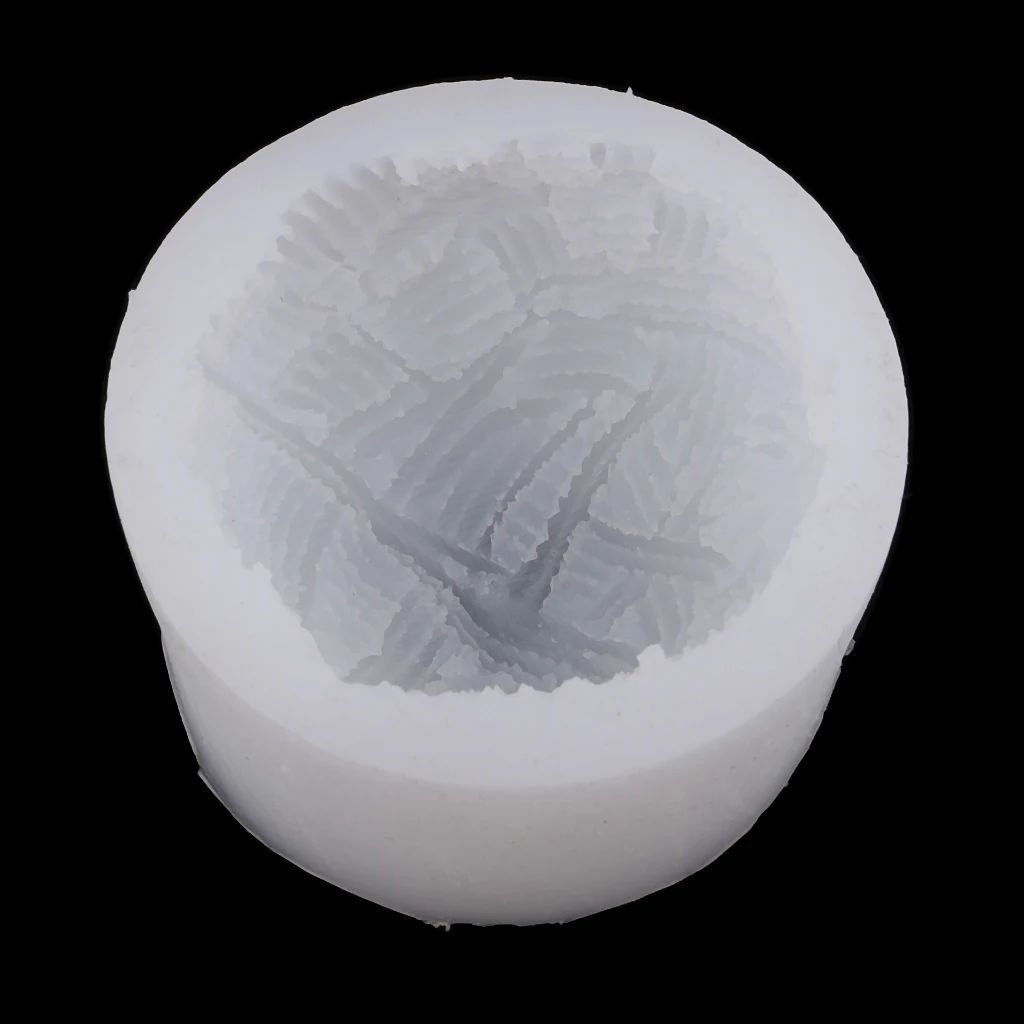 Knitting Wool Ball Shaped Silicone Mold Mould for Soap Candle and Chocolate Making DIY Candle Craft Mold Tools
