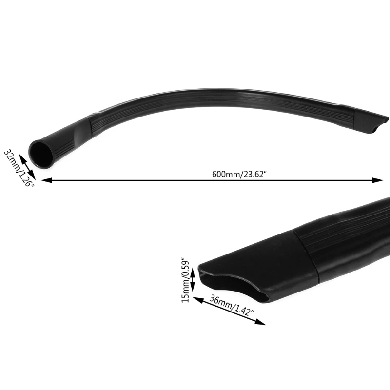 

Vacuum Cleaner Flexible Extra Long Crevice Tool Flat Suction For Midea Haier Mar28