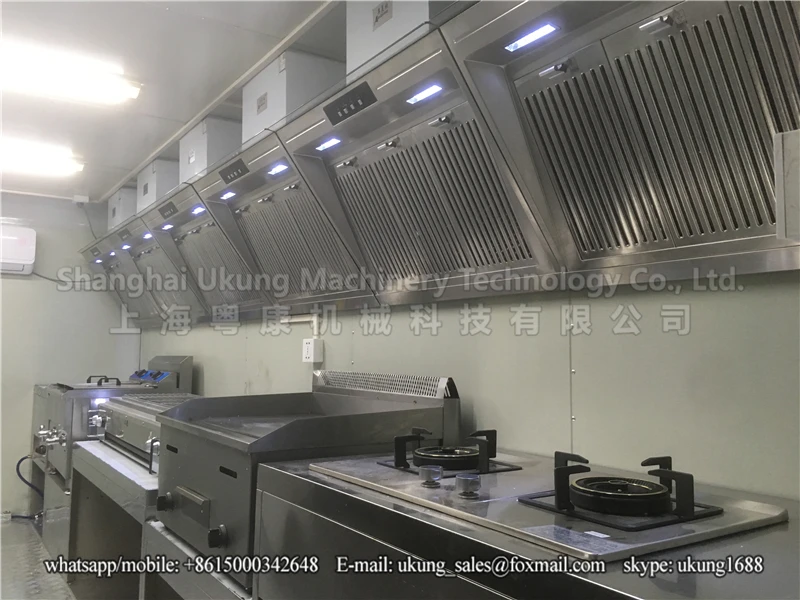 Shanghai UKUNG FV-210 best Портативный мобильный Еда концессии трейлер