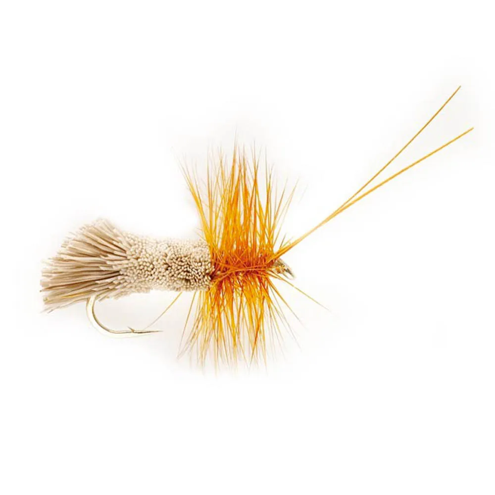 6 шт Aventik Годдард осока мух сухой Caddis Форель Рыболовные Мухи насадки для рыбалки
