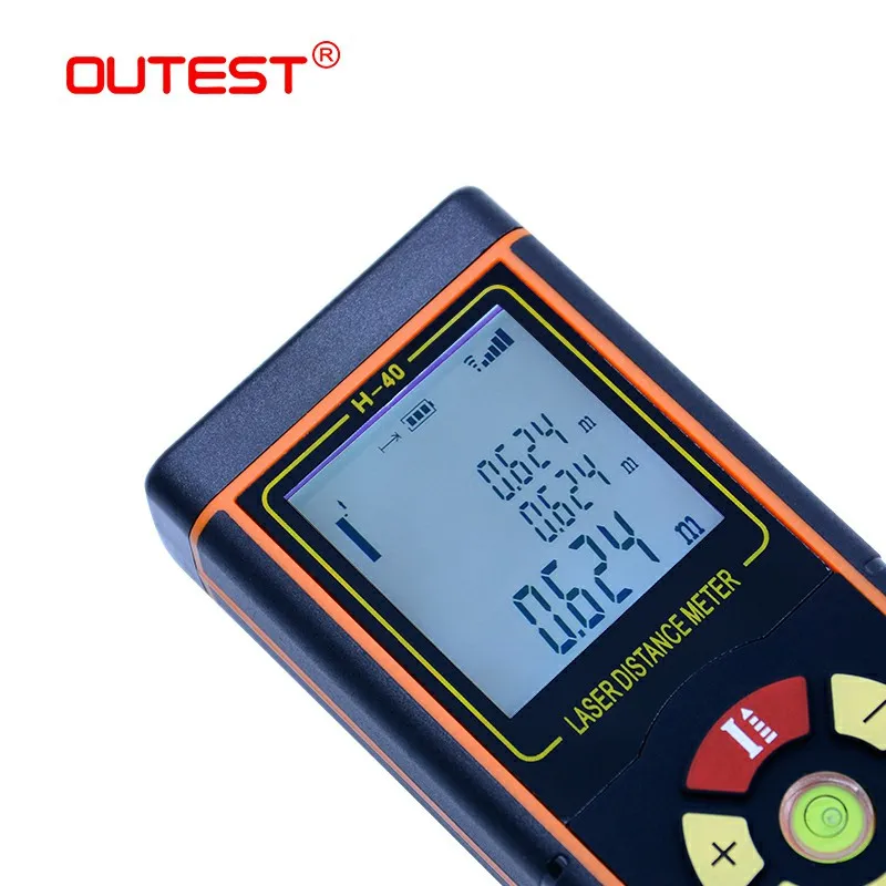 OUTEST Digital Laser Distance Meter 40m/60m/80m/100m Laser Rangefinder trena laser Diastimeter Measure Roulette OUTEST Digital Laser Distance Meter 40m/60m/80m/100m Laser Rangefinder trena laser Diastimeter Measure Roulette