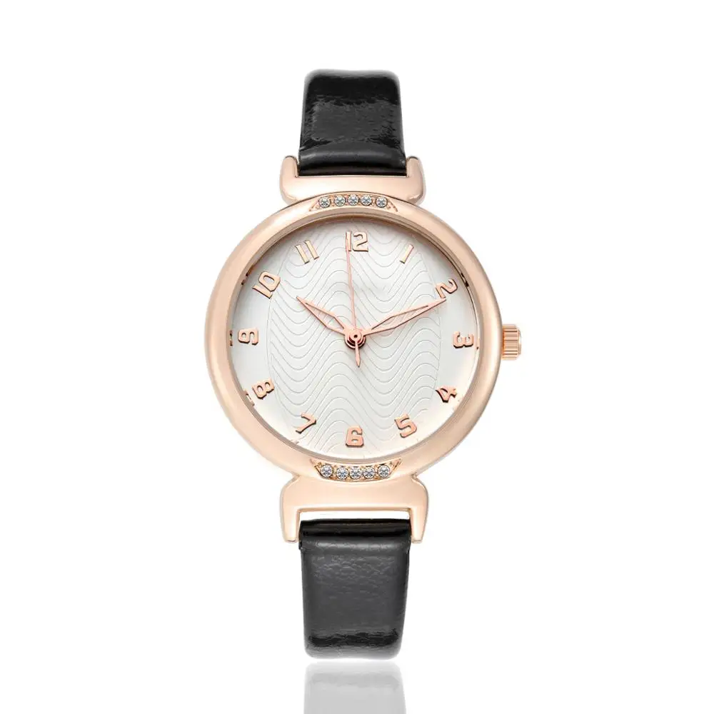 

Fashon women brand watches leather strap casual wristwatches NO.2