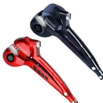 

Ckeyin Automatic LED Curling Iron Stick Magic Curler Heating Temperature Control Wet Dry Hair Salon Styler Wave Curly with Glove