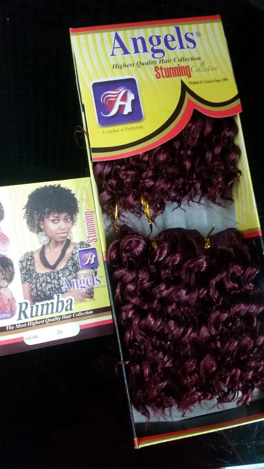 Free shipping angel hair extensions synthetic hair extensions Angels