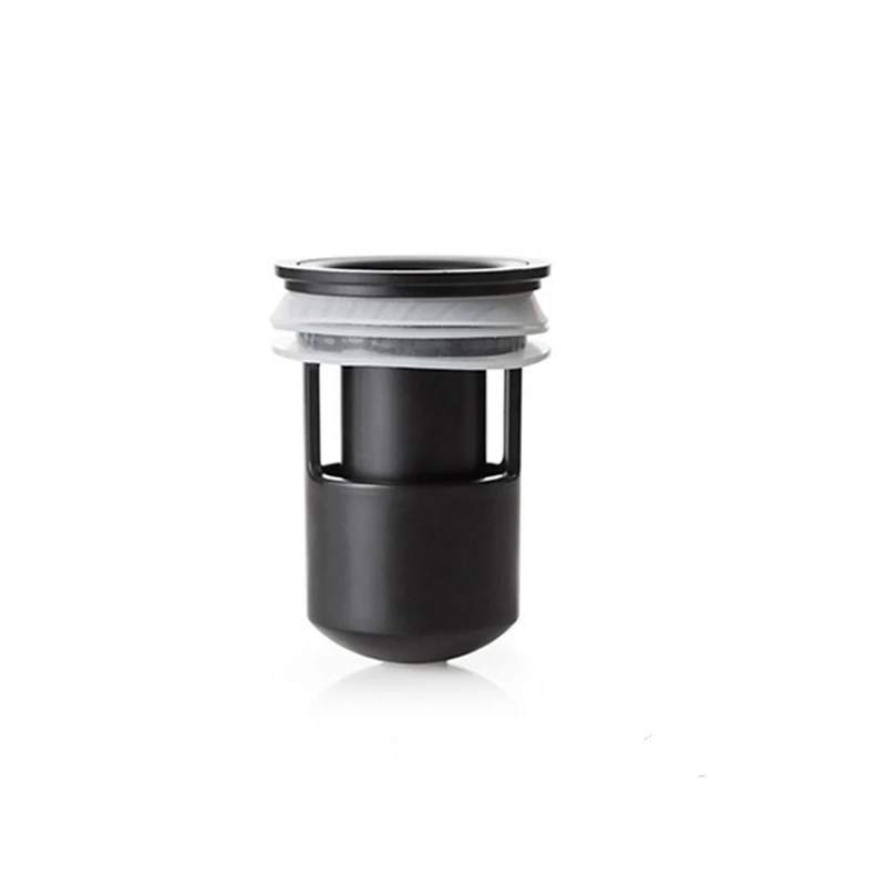 

Deodorant Floor Drain Core Seal Side Open Drainer Black Leakage-proof Plug For Bath Shower Bathroom ABS Core