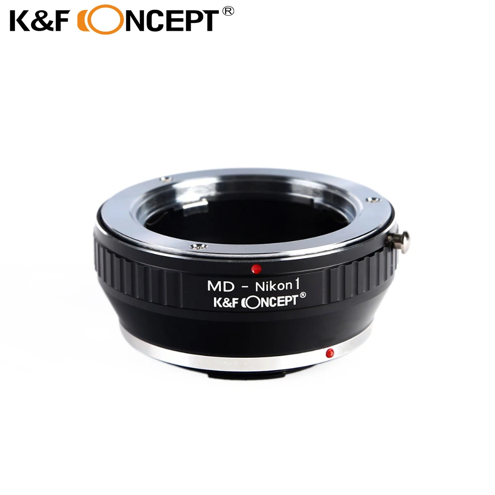 K & F CONCEPT Адаптер для крепления объектива Minolta MD MC Объектив Nikon 1 Series камера V1 J1