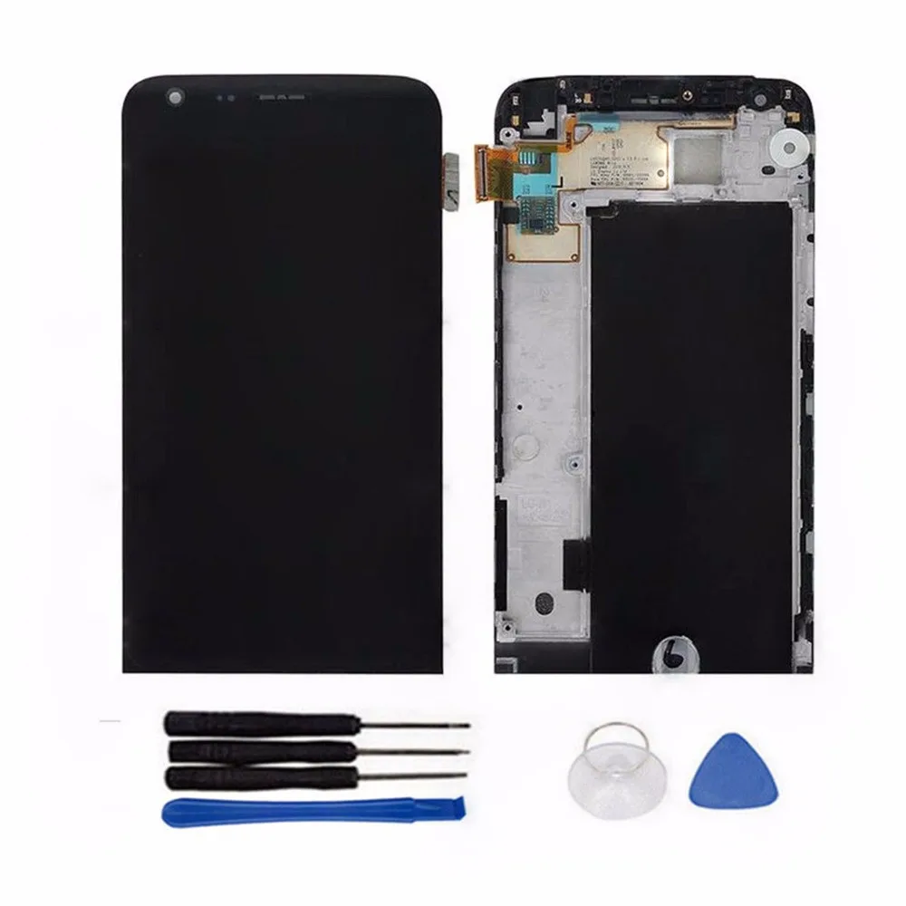 

Lcd Touch Screen For LG G5 H820 H840 H850 Replacment for LG G5 LCD Display Screen Digitizer Assembly With Frame 100% Tested New