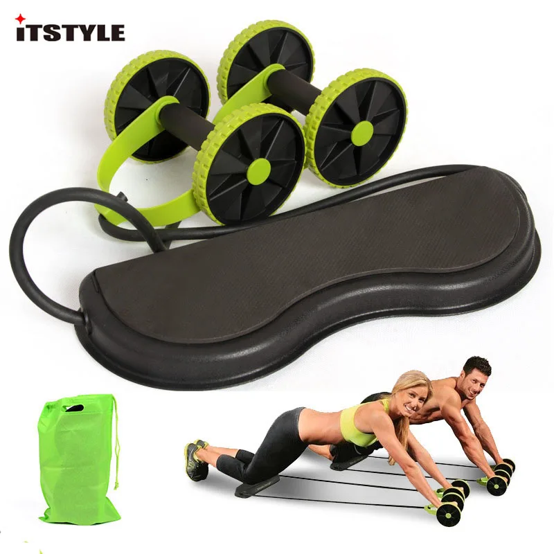 

ITSTYLE Ab Roller Wheel Abdominal Trainer Wheel Arm Waist Leg Exercise Multi-functional Fitness Equipment Exercise
