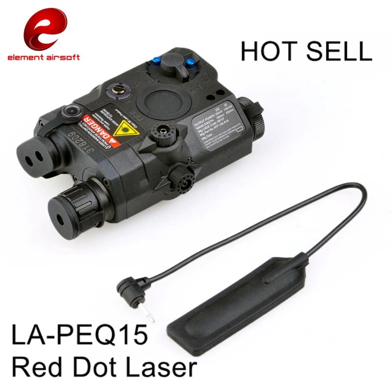 Boitier Laser et Lampe PEQ 15 Tactique - Tan- EmersonTop Airsoft