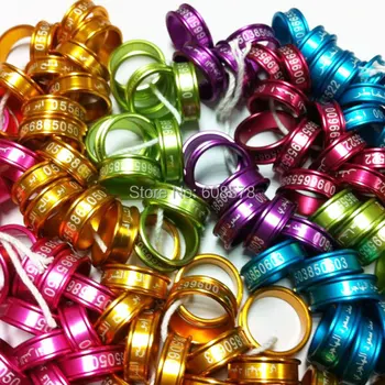 

free shipping 2019 black aluminium ring 5.5mm