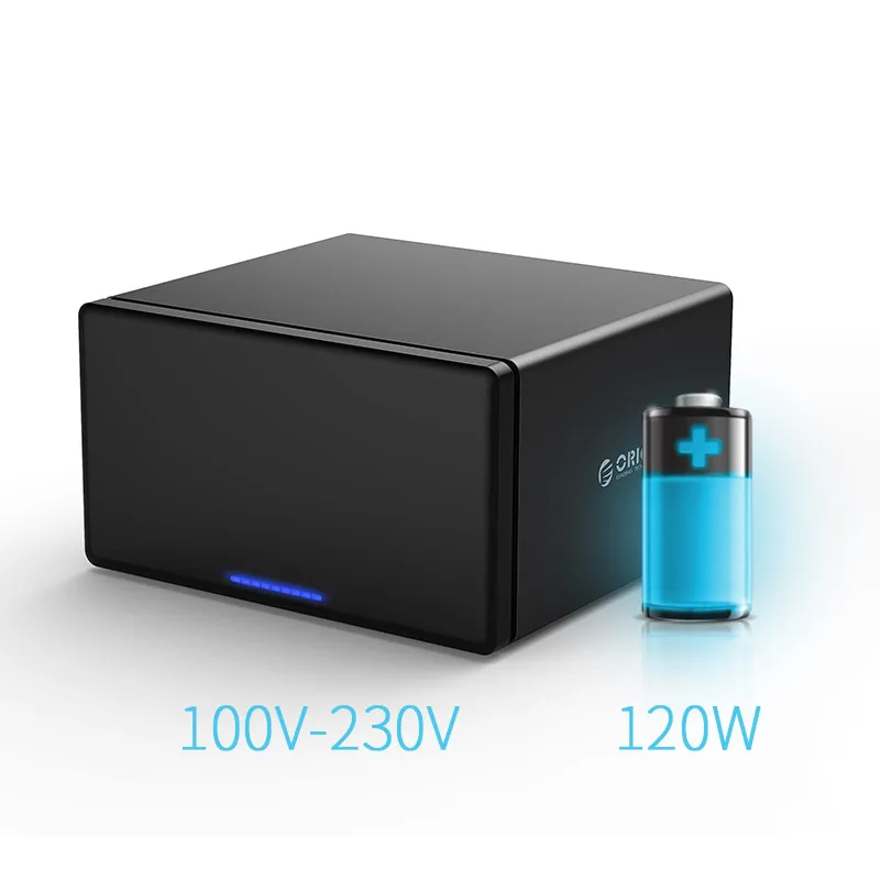 Sale ORICO 3.5 inch 8 Bay USB3.0 High Speed Tool Free Hard Drive Enclosure for Windows for MacOS for Linux (NS800U3) 5