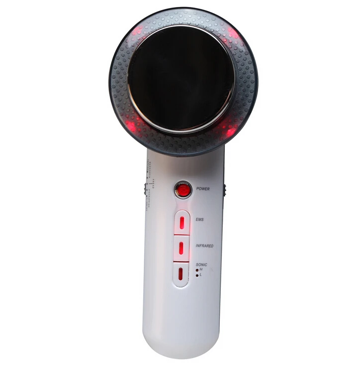 

HOT!3IN 1EMS Infrared 1MHz Ultrasound Galvanic Skin Care Anti Cellulite Lose Weight Slimming Body Face Fat Burner Fitness Beauty
