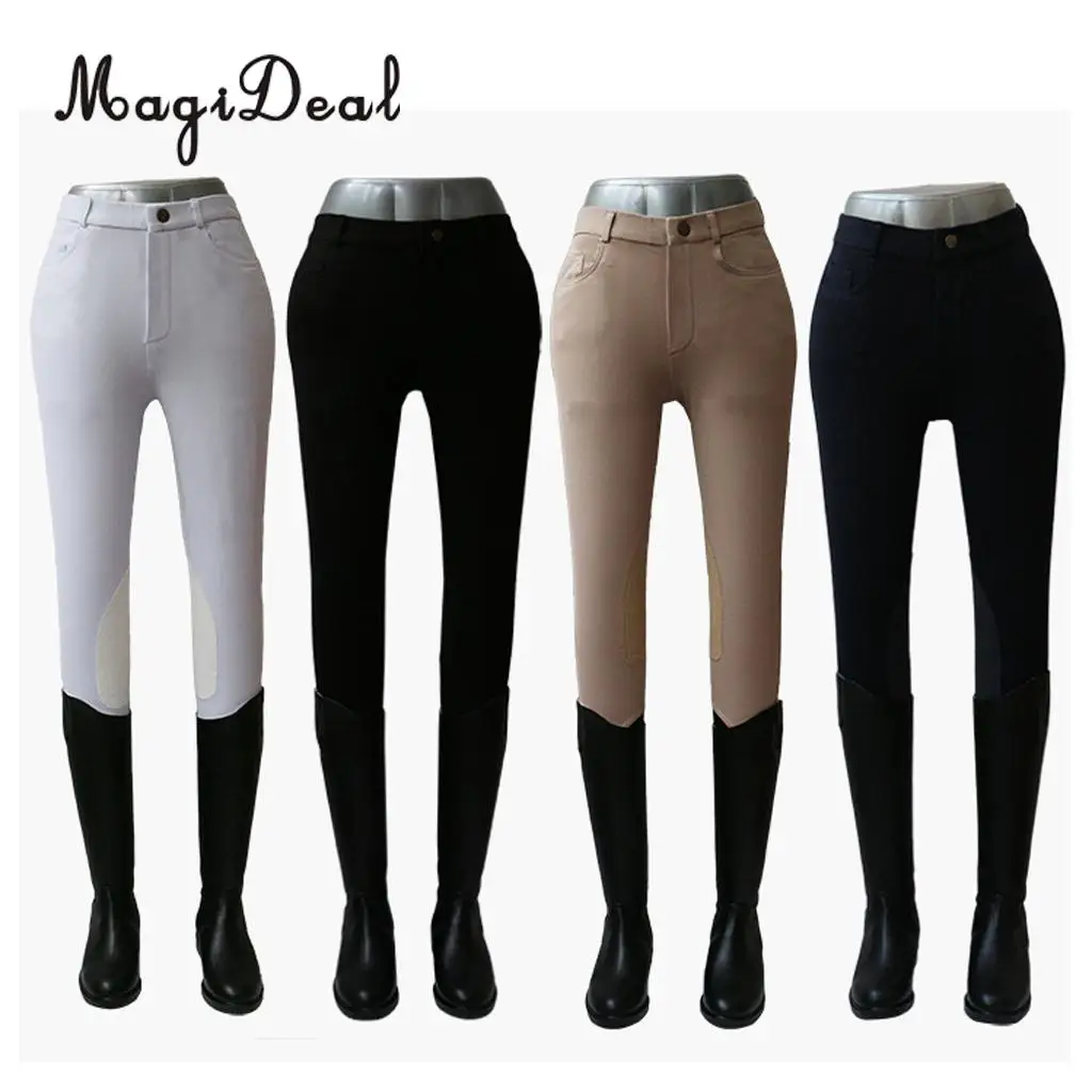 MagiDeal Men Women Comfortable Equestrian Horse Riding Breeches Jodhpurs Pants
