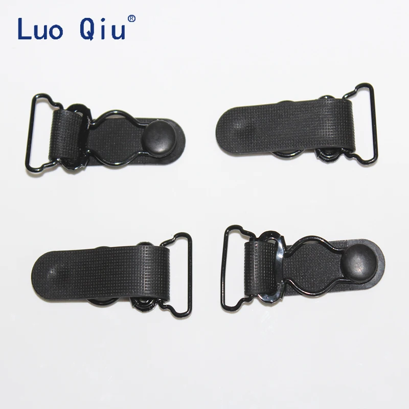 Пластиковый черный корсет Luo Qiu 500 шт./лот 20 мм подвязки для ног зажим ремня крючки