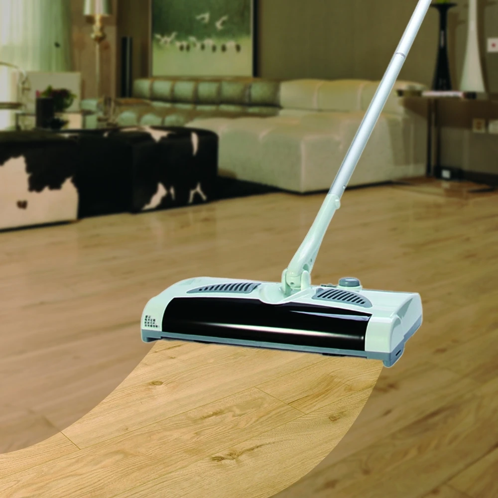 

W - S018 2 in 1 Sweeping Machine Rotatable Cordless Electric Robot Cleaner Sweeper Drag Sweeping Machine for Home - EU Plug