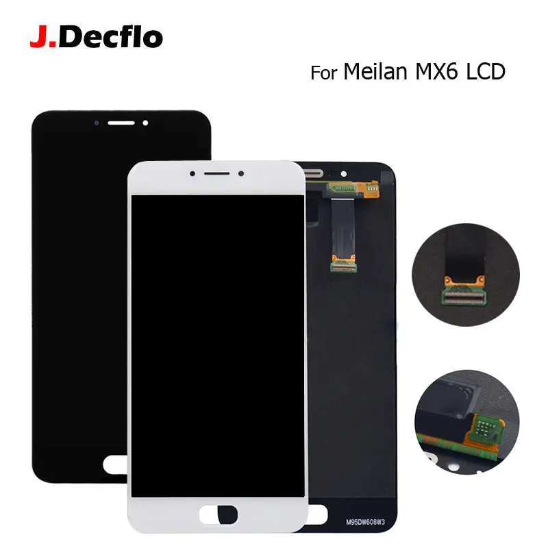 Замена для Meizu Meilan MX6 ЖК дисплей + 100% протестированный сенсорный дигитайзер с