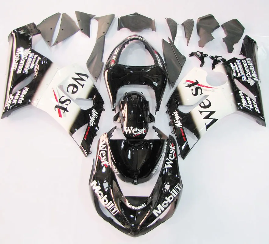 Injection ABS Fairing Kit Bodywork for Kawasaki Ninja ZX6R 636 05 06