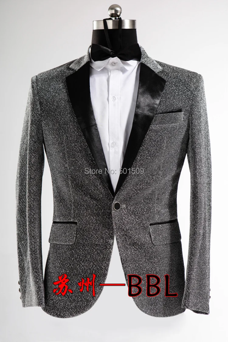 Mens glitter tuxedo jacket Clearance