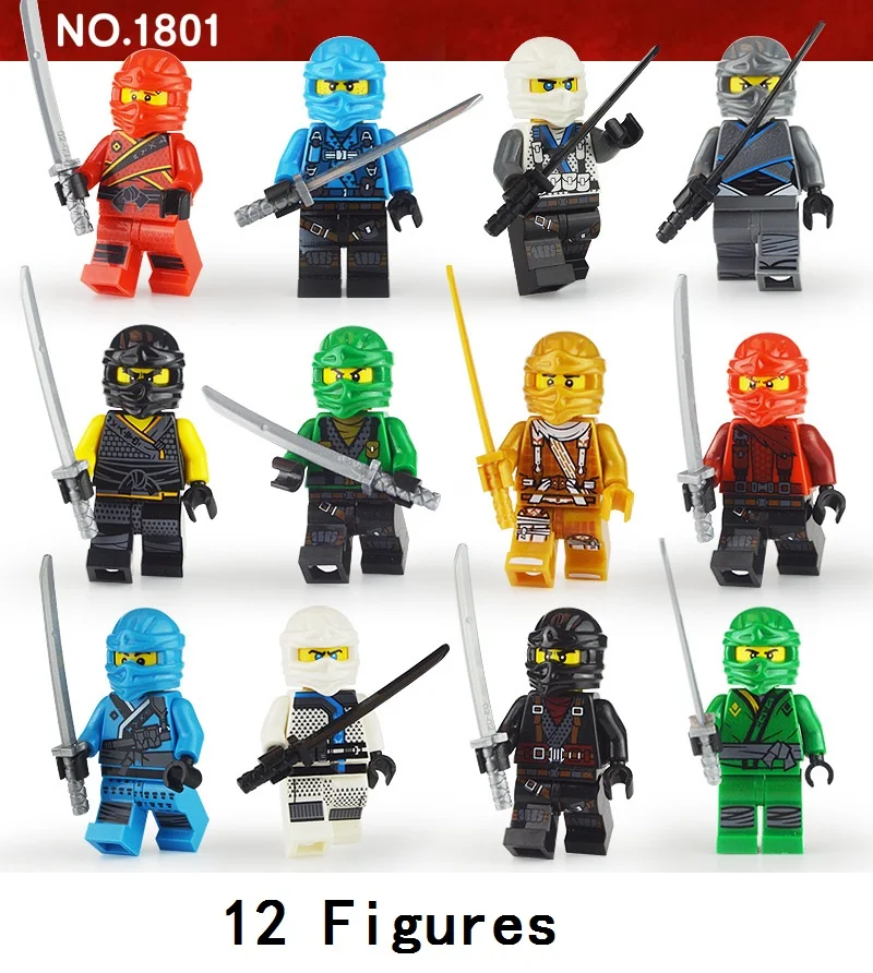 

STMF 20pcs Ninjago Ghost Evil Ninja Pythor Chop'rai Mezmo Serpentine Army Figure Building Block Toy compatible with legoING
