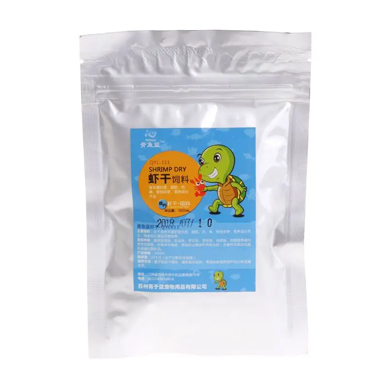 

OOTDTY 15g Aquarium Food Dried Shrimp Krill For Fish Turtle Feeding Hamster High Nutrition Fish & Aquatic Pet Supplies
