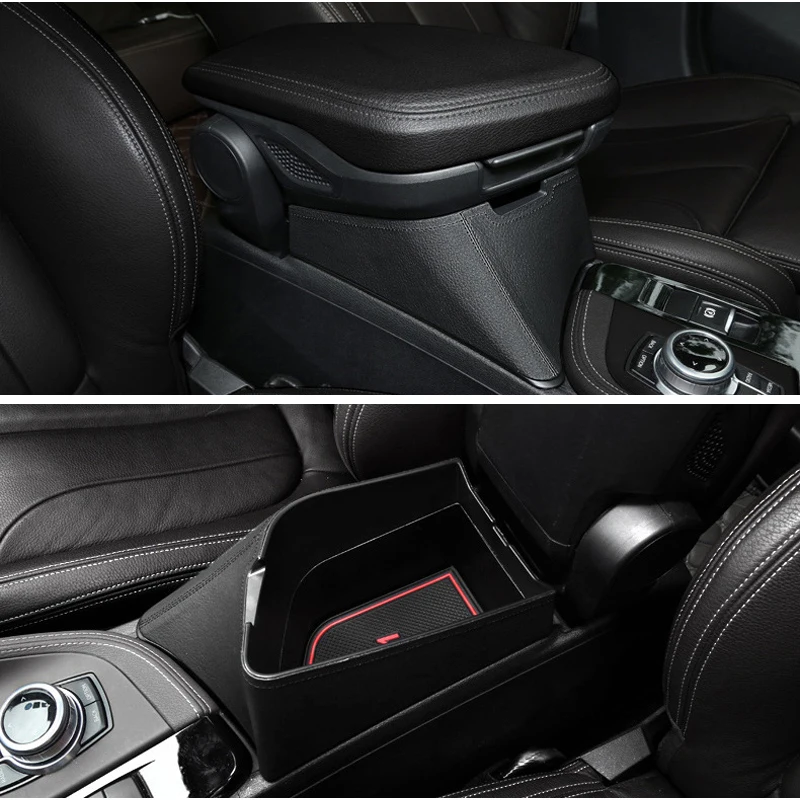 For BMW X1 F48 2016 2017 LHD Middle Lift Central Seat Armrest Box